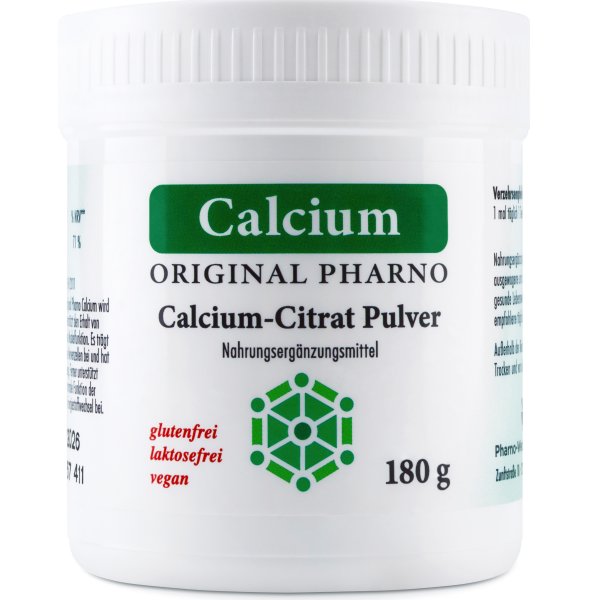 Calcium-Citrat Pulver 180g