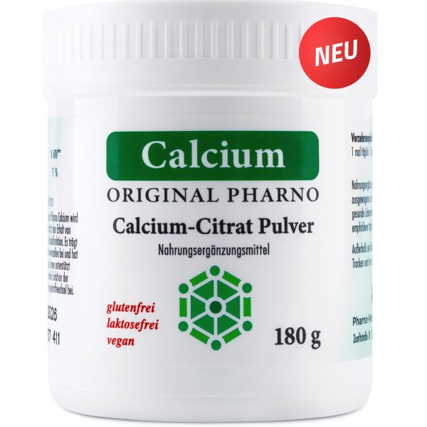Calcium-Citrat Pulver 180g